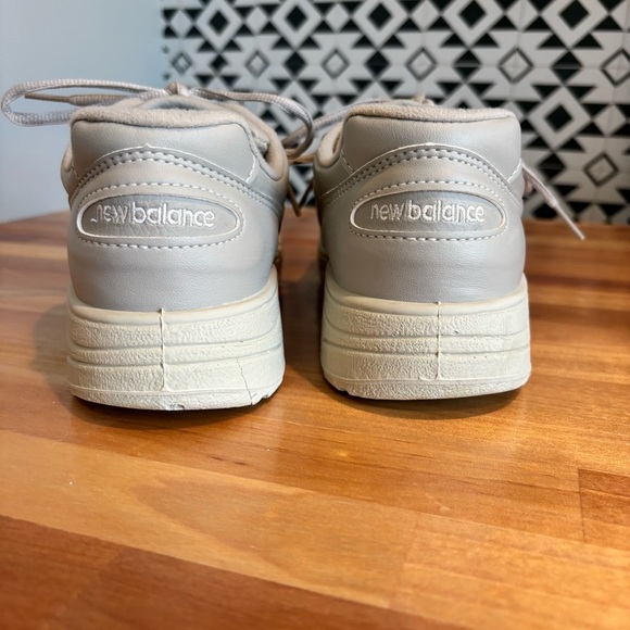 New Balance 811 Rollbar Women's Beige Leather Sneaker Size 8.5 Made in USA - Picture 6 of 11